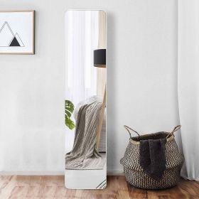 Modern Freestanding Full Length Floor Mirror with Stand or Wall Mounted