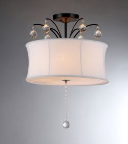 Crystal Fountain Pendant Lamp