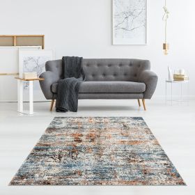 5' 3" x 7' Abstract Area Rug