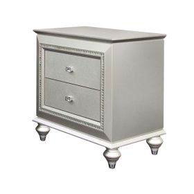 ACME Kaitlyn Nightstand in Champagne