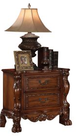 ACME Dresden Nightstand in Cherry Oak 12143