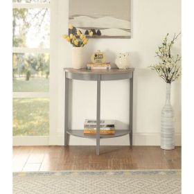 Justino Console Table in Gray Oak