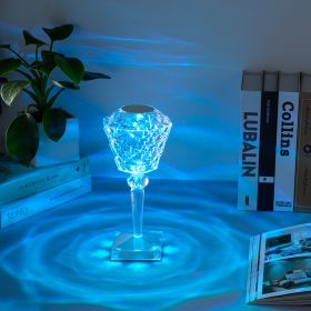 16 colors RGBW Rose Table Lamp, Crystal Light, Ambient Night Lights, Holiday birthday gifts