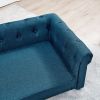 Elegant Rectangle Pet Sofa Bed for Dogs and Cats, Large or Small