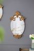 26" x 15" Decorative Oval Wall Mirror