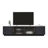 Modern TV Stand for 70'' TV with 4 Drawers, Media Console Table, Entertainment Center with Large Storage Cabinet for Living Room, Bedroom