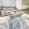 Modern SILVER Stainless Steel Singer-Layer Clear Tempered Glass Coffee Table for Bedroom Living Room