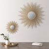 29.5" Sunburst Wall Decor Mirror