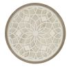 Round Two-tone Medallion Wall Decor