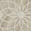 Round Two-tone Medallion Wall Decor