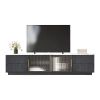 Modern TV Stand for 70'' TV with 4 Drawers, Media Console Table, Entertainment Center with Large Storage Cabinet for Living Room, Bedroom