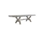 ACME Dresden Dining Table (108"L), Vintage Bone White 68175