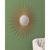 29.5" Sunburst Wall Decor Mirror